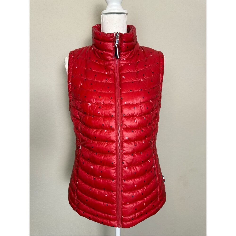 Tommy Hilfiger Red Star Puffer Vest Small